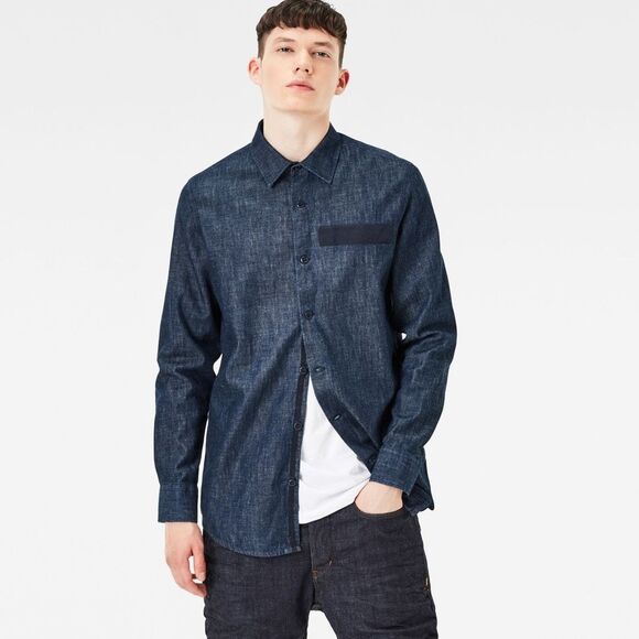 G-Star MT DENIM STRAIGHT SHIRT Size M - Picture 1 of 10